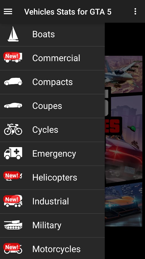 Vehicles Stats for GTA 5截图7