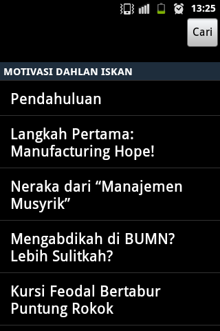 Motivasi Dahlan Iskan截图3