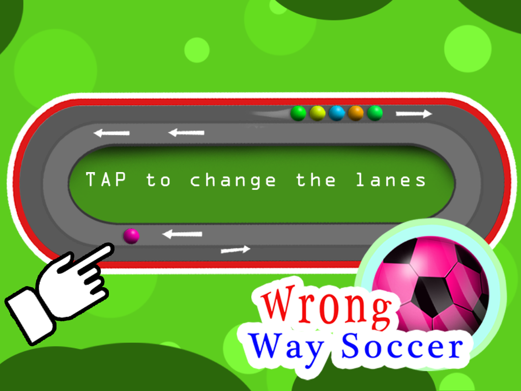 Wrong Way Soccer Ballz - Free截图2