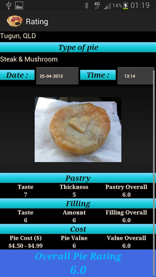 Aussie Pie Rate截图1