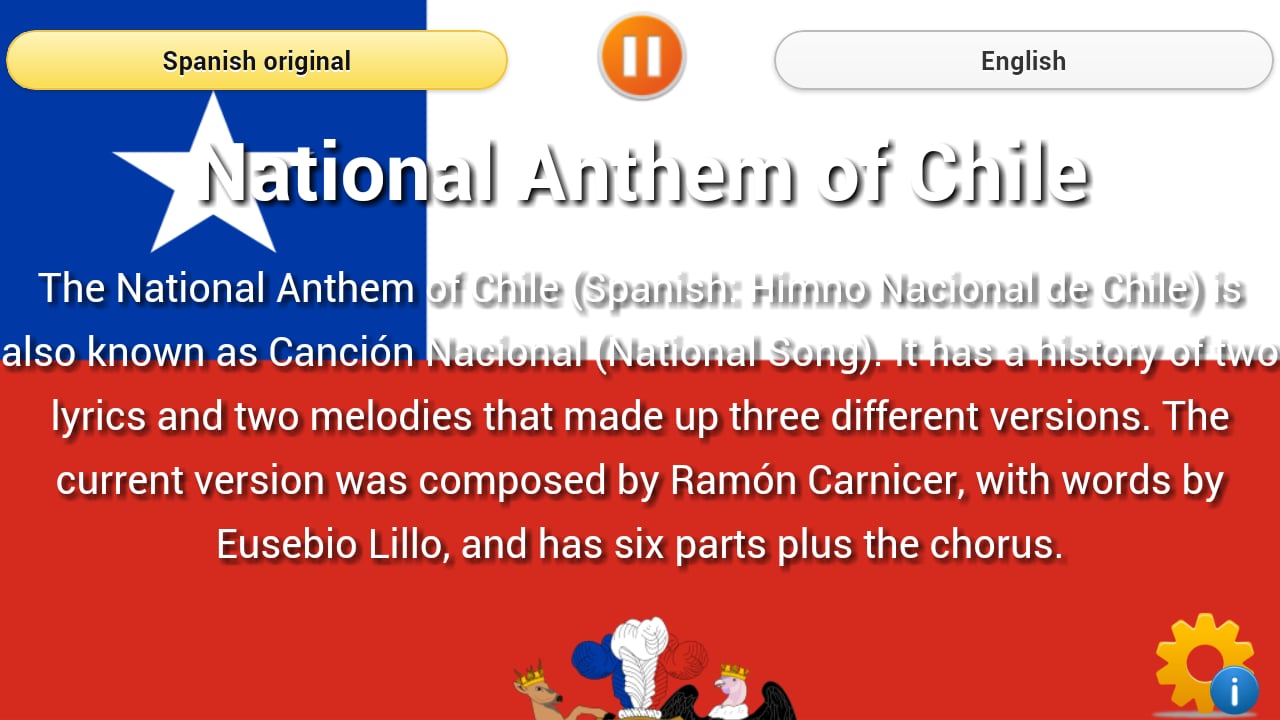 National Anthem of Chile截图2