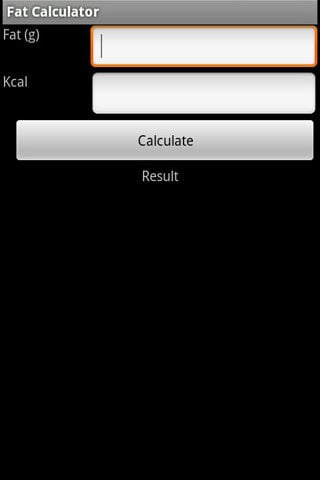 Fat Calculator截图1