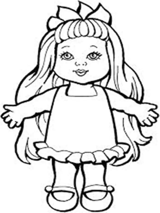 CUTE DOLL COLORING截图3