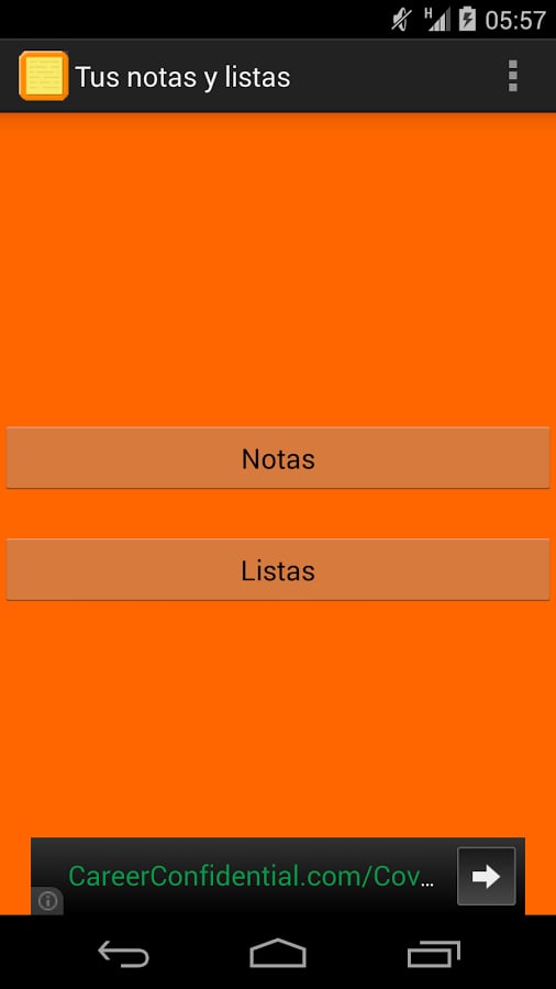 Tus notas y listas截图2