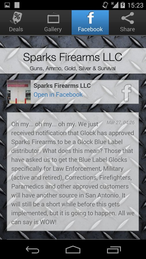 Sparks Firearms LLC截图3