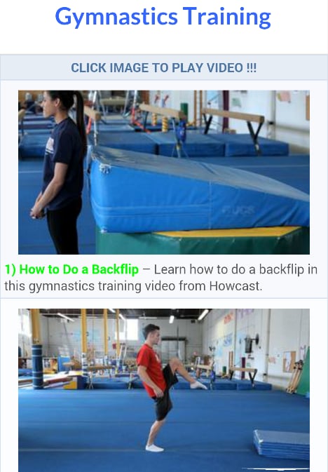 Free Gymnastics Lesson截图1