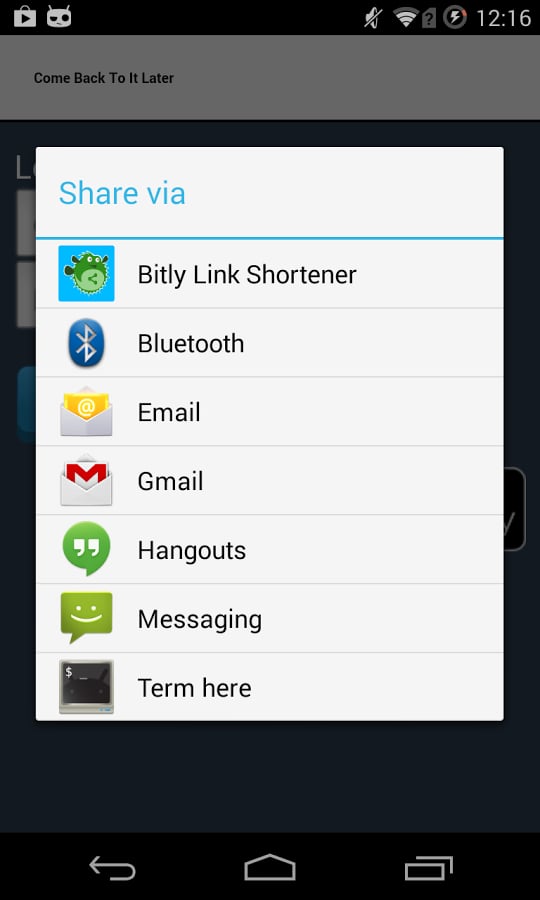 URL Shortener for Bitly截图1