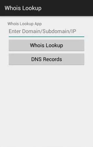 Whois Lookup Tool截图1