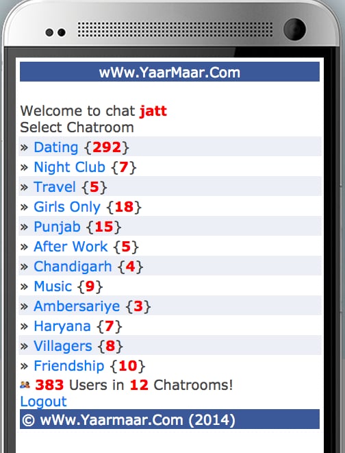 Yaarmaar Open Chat截图2