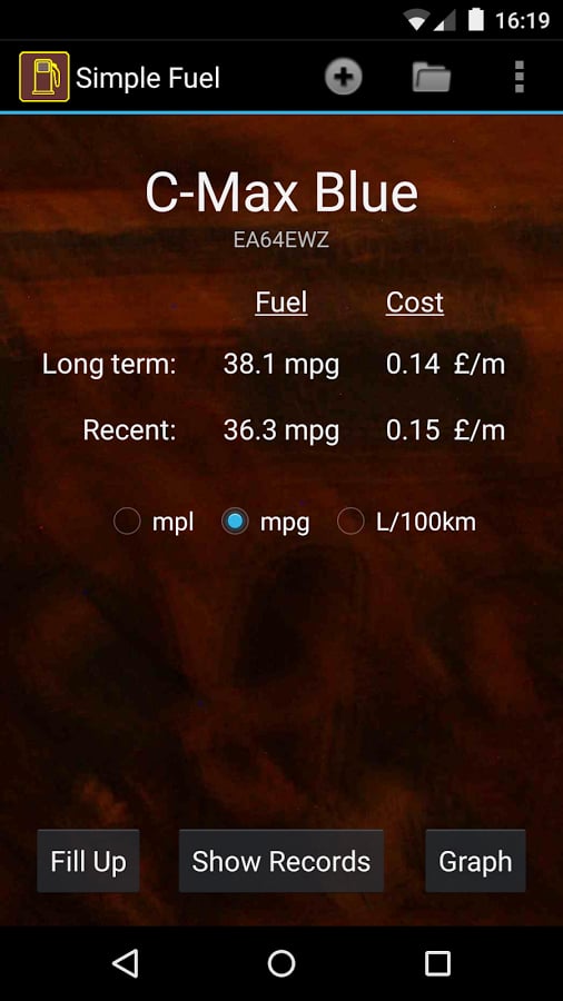 Simple Fuel Tracker截图4