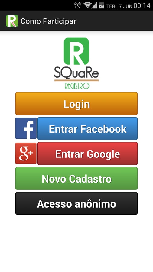 Registro SQuaRe截图1