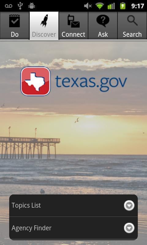 Texas.gov截图2