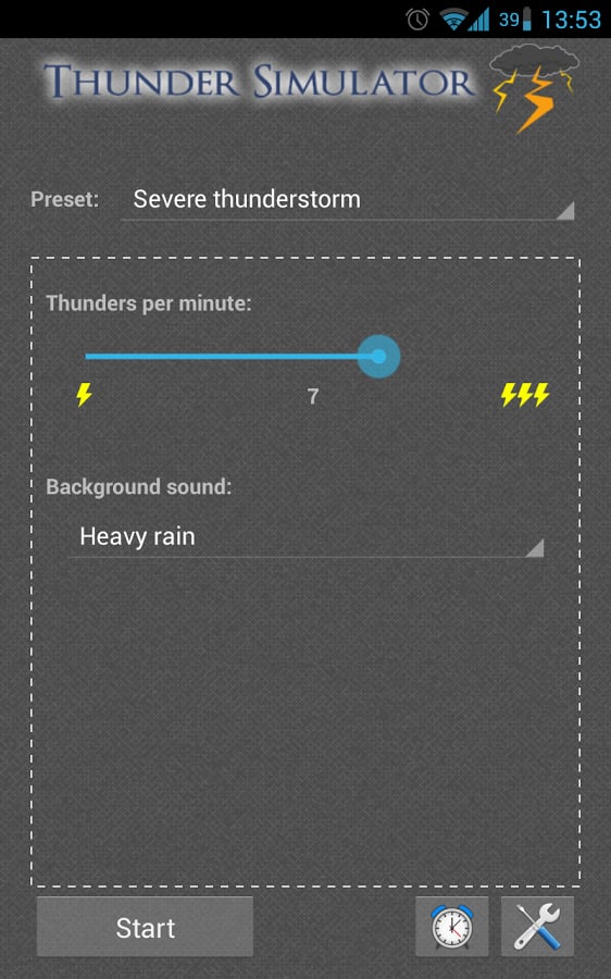 Thunder Lightning Simula...截图2