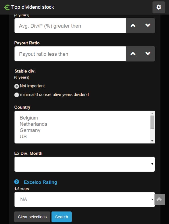 Top Dividendaandelen截图8
