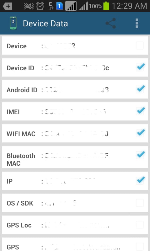 Device Data截图1