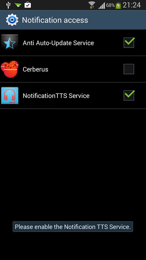 Notification TTS截图2