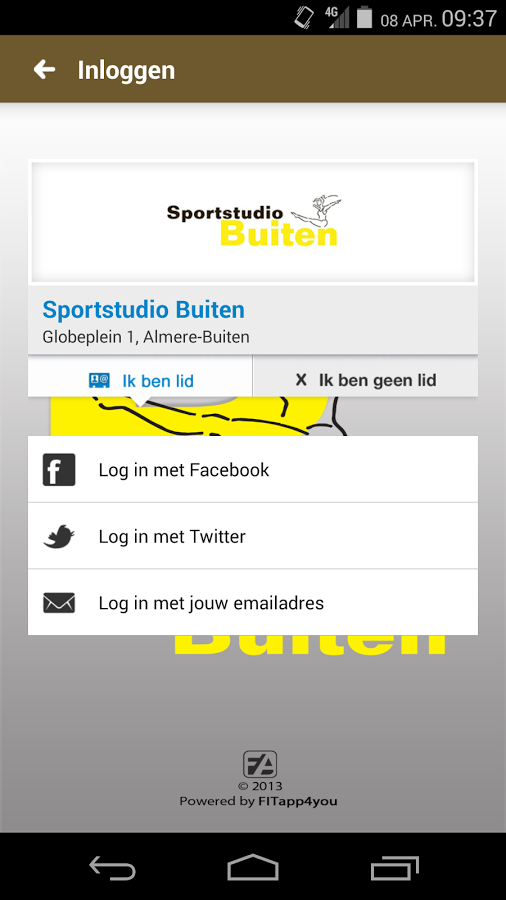 Sportstudio Buiten截图1