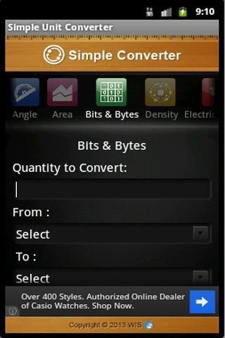 Simple Unit Converter截图4