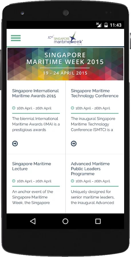 Singapore Maritime Week截图7