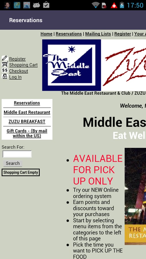 Middle East Restaurant &amp;...截图3