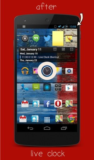 Live Clock Shortcut截图2
