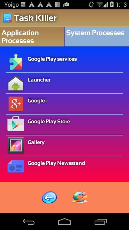 Task Killer App截图2