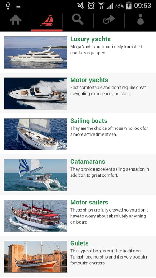 Italy Yacht Charter截图8