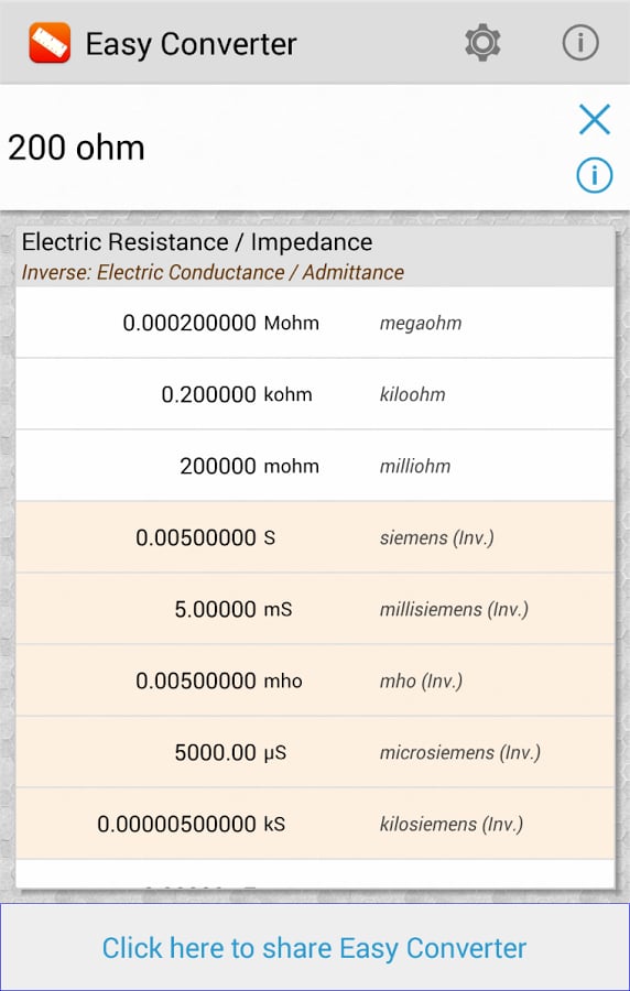 Easy Converter: Unit&amp;Cur...截图3