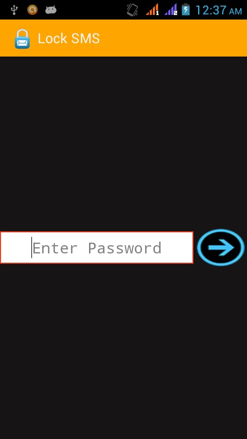 Lock SMS截图2