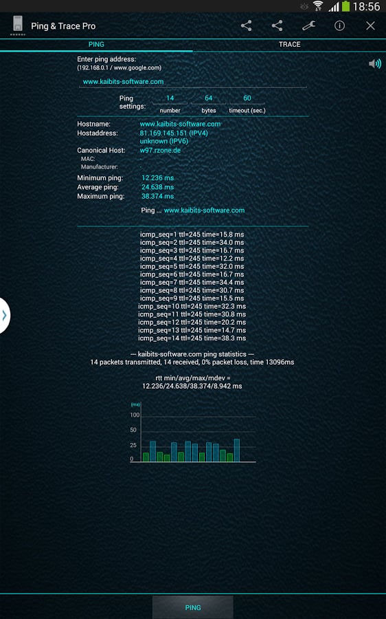 Ping and Trace Pro截图7