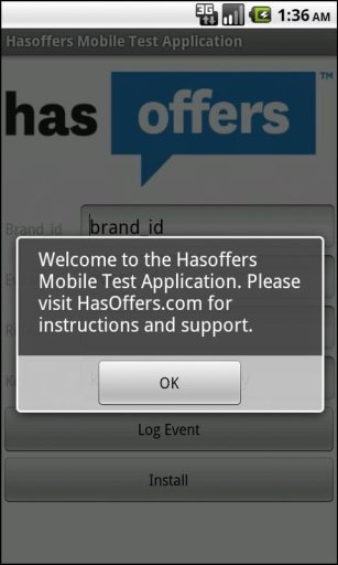 HasOffers Mobile Testing App截图1