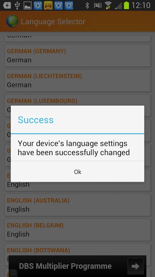 Language Selector截图2