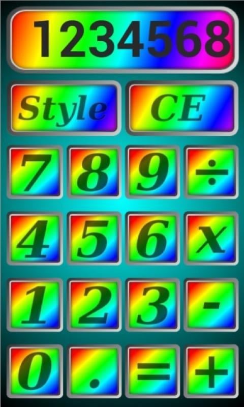 Kids showy calculator截图4