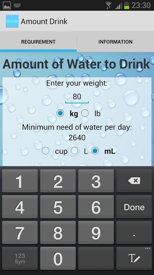 Amount Water截图4