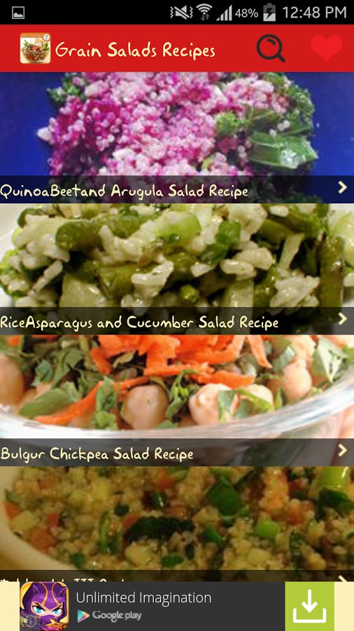 Grain Salads Recipes截图1