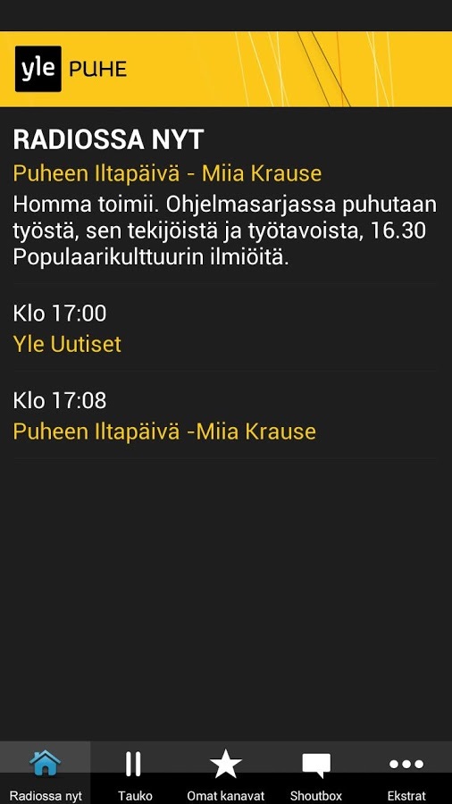 Yle Puhe截图1