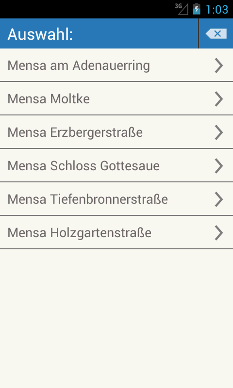 Mensa Karlsruhe - HS Pforzheim截图2