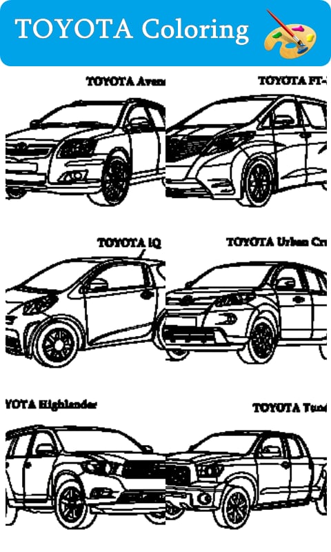 TOYOTA Coloring截图1