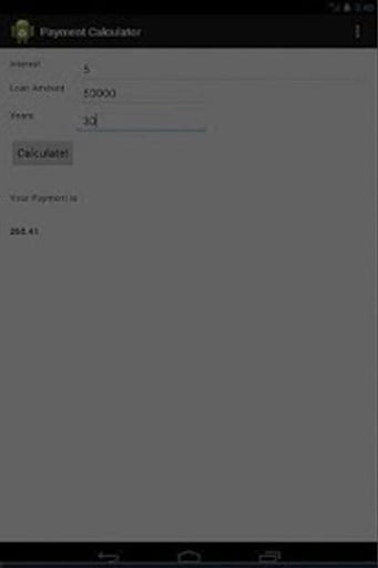 Loan Payment Calculator截图1
