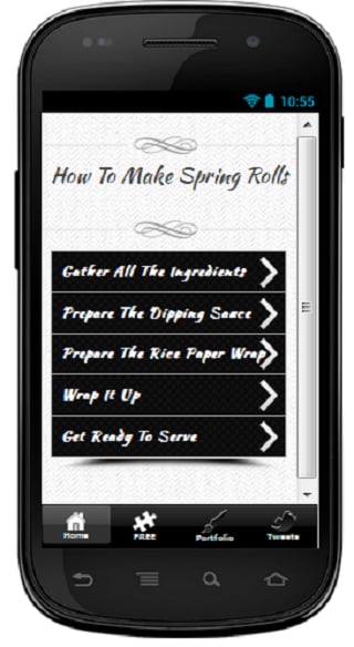 Make Spring Rolls截图1