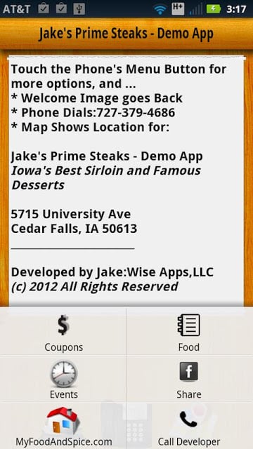 Jake's Prime Steaks Restaurant截图5