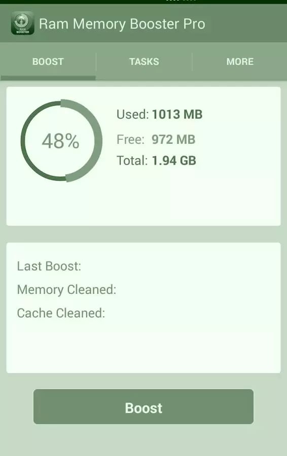 Ram Memory Booster Pro截图2