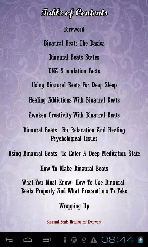 Binaural Beats Healing截图1