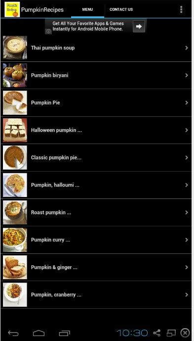 Pumpkin Recipes截图1