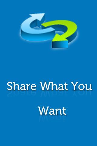 Share What You Want截图3