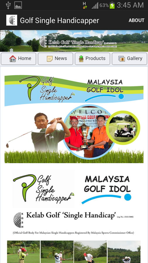 Golf Single Handicapper截图5