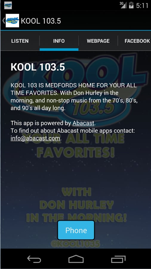 KOOL 103.5截图1