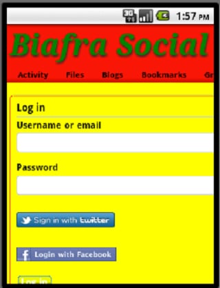 Biafra Social Network截图2