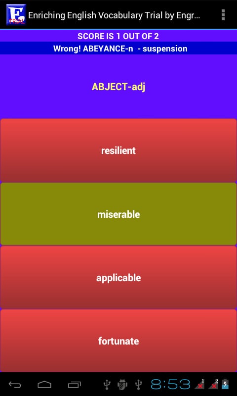 Enriching English Vocabulary Trial by Engr. James Paraan截图1