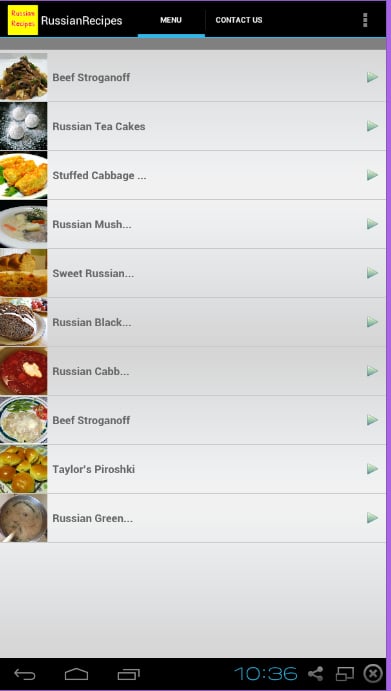 Russian Recipes截图1